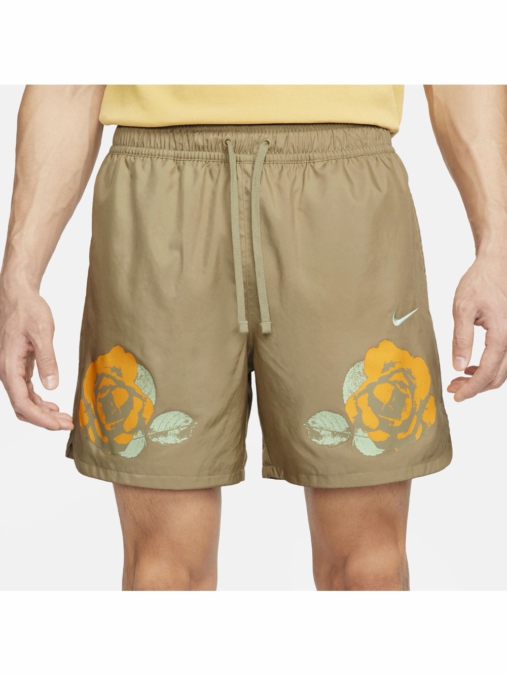 Nike Men's Khaki Rose City Flow Shorts